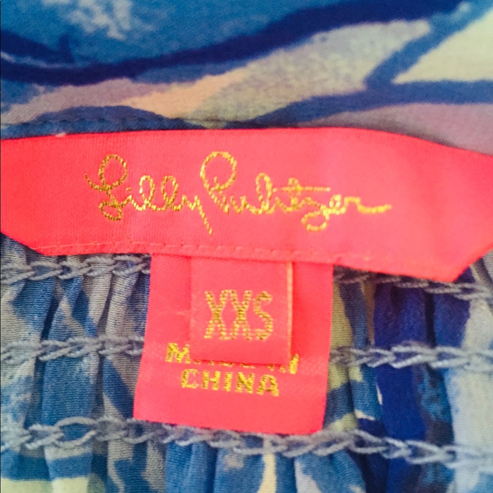Lilly Pulitzer Silk Elsa Top - Picture 8 of 9